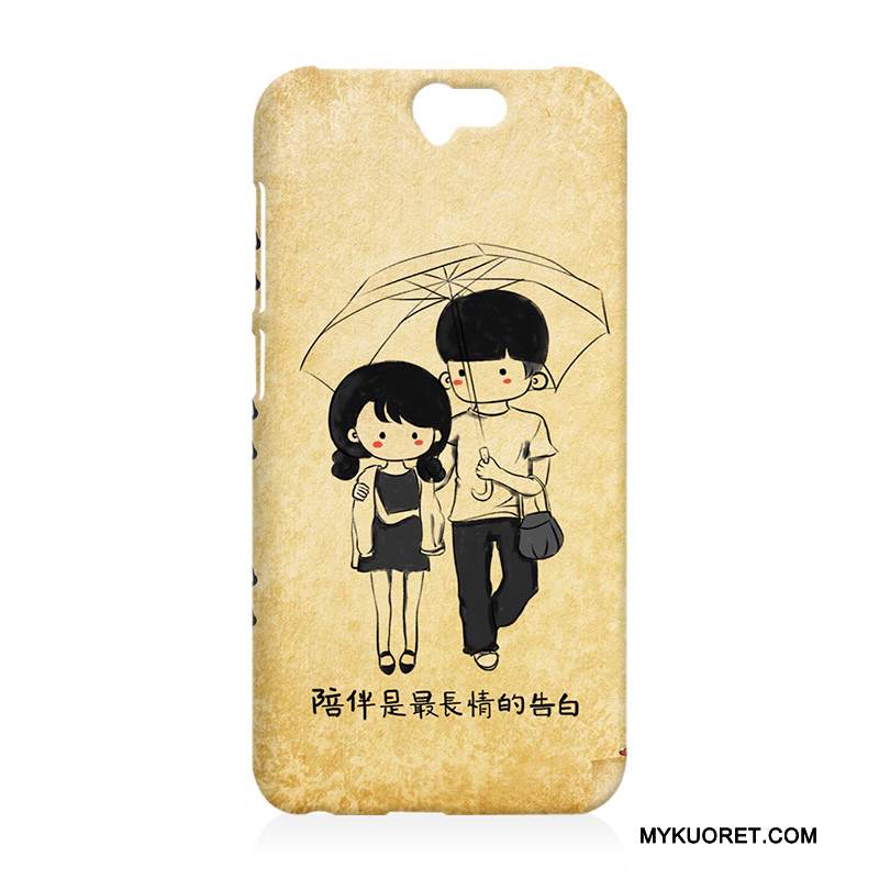 Kuori Htc One A9 Silikoni Ohut Sininen, Kotelo Htc One A9 Sarjakuva Puhelimen Kuoret Kova