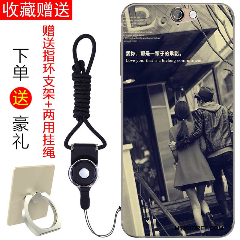 Kuori Htc One A9 Silikoni Persoonallisuus Murtumaton, Kotelo Htc One A9 Pehmeä Neste Sininen Kustannukset