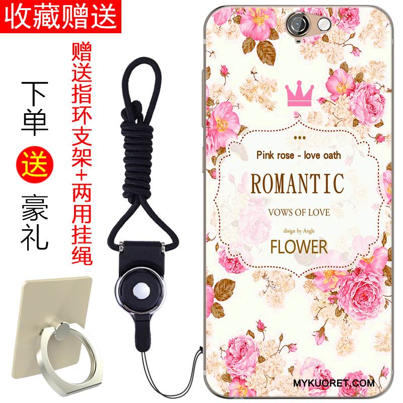 Kuori Htc One A9 Silikoni Persoonallisuus Murtumaton, Kotelo Htc One A9 Pehmeä Neste Sininen Kustannukset