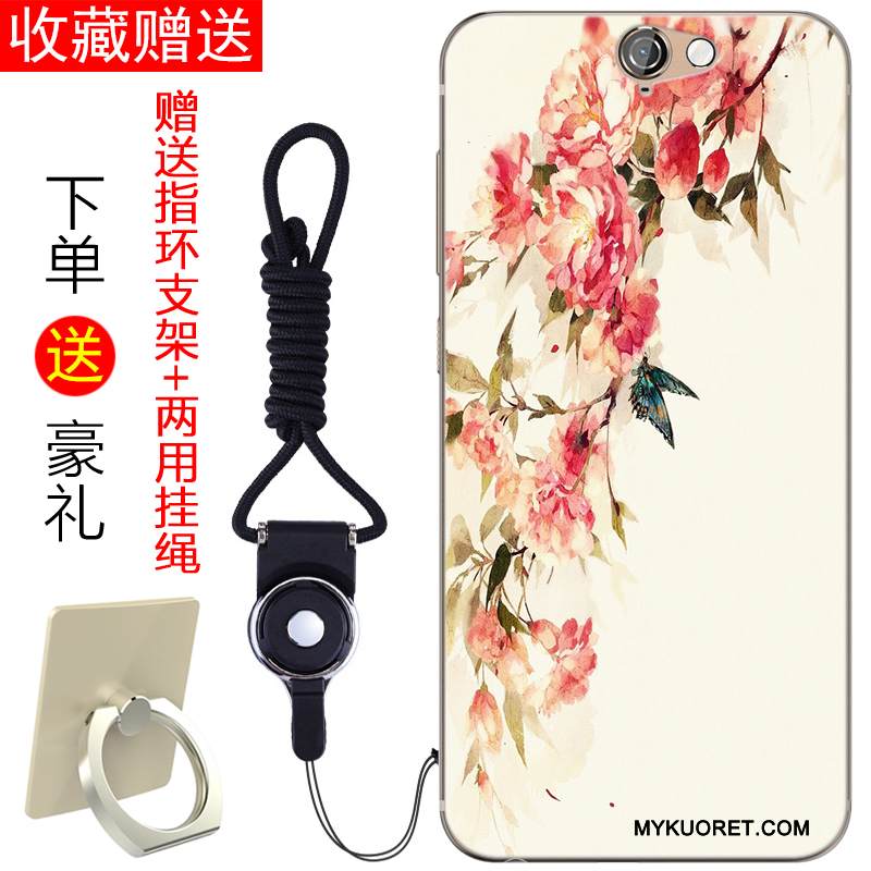 Kuori Htc One A9 Silikoni Persoonallisuus Murtumaton, Kotelo Htc One A9 Pehmeä Neste Sininen Kustannukset