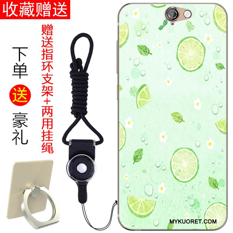 Kuori Htc One A9 Silikoni Persoonallisuus Murtumaton, Kotelo Htc One A9 Pehmeä Neste Sininen Kustannukset