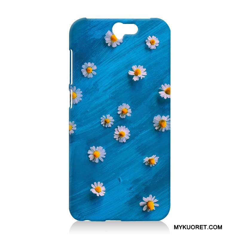 Kuori Htc One A9 Silikoni Sininen Kova, Kotelo Htc One A9 Sarjakuva Puhelimen Kuoret Khaki