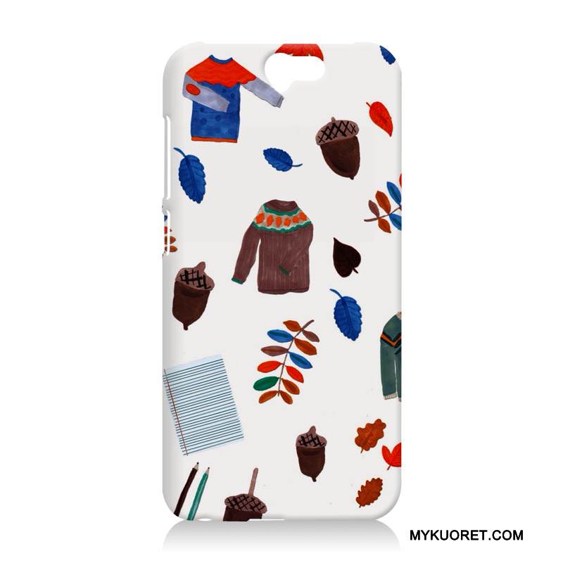 Kuori Htc One A9 Silikoni Sininen Kova, Kotelo Htc One A9 Sarjakuva Puhelimen Kuoret Khaki