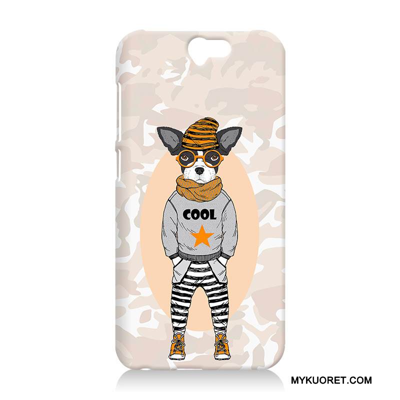 Kuori Htc One A9 Silikoni Sininen Kova, Kotelo Htc One A9 Sarjakuva Puhelimen Kuoret Khaki