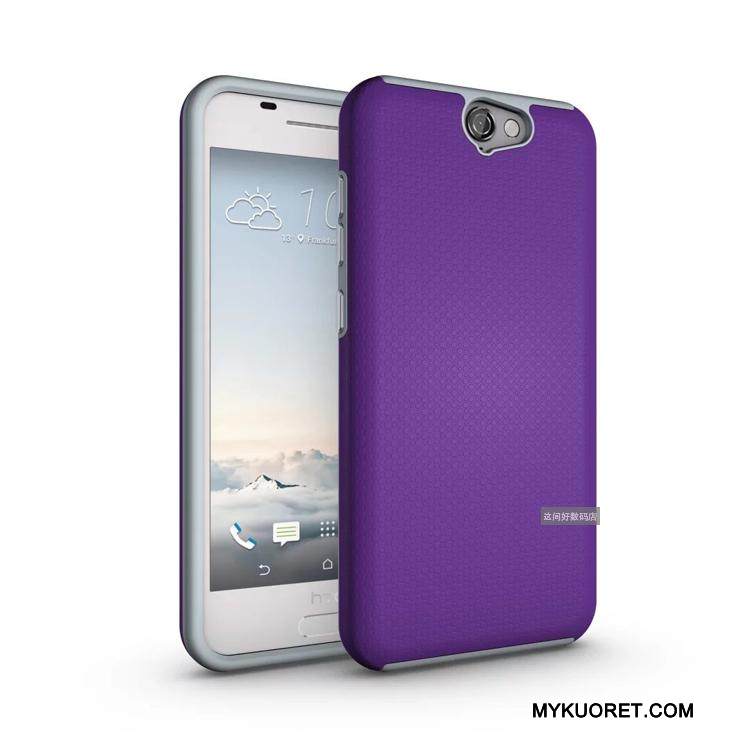 Kuori Htc One A9 Suojaus Panssari Puhelimen Kuoret, Kotelo Htc One A9 Pehmeä Neste Murtumaton Punainen