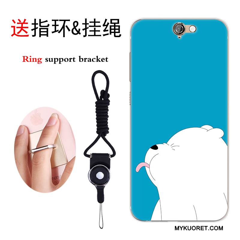 Kuori Htc One A9 Suojaus Trendi Sininen, Kotelo Htc One A9 Laukut Puhelimen Kuoret Persoonallisuus