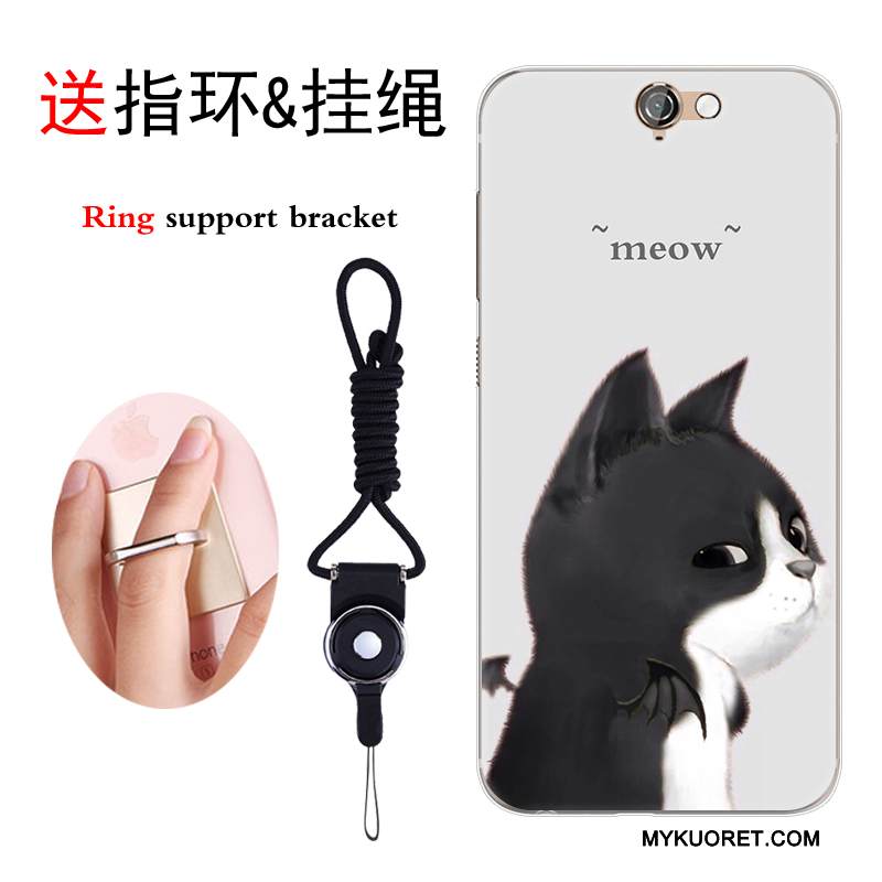 Kuori Htc One A9 Suojaus Trendi Sininen, Kotelo Htc One A9 Laukut Puhelimen Kuoret Persoonallisuus