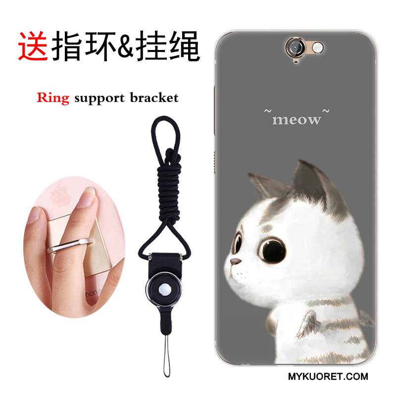 Kuori Htc One A9 Suojaus Trendi Sininen, Kotelo Htc One A9 Laukut Puhelimen Kuoret Persoonallisuus