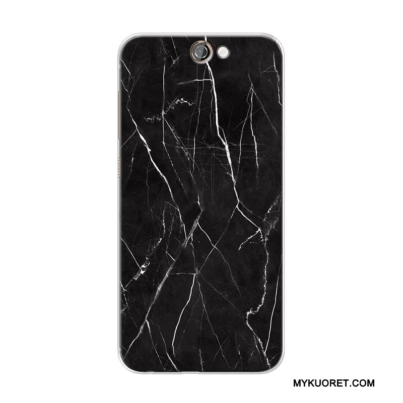 Kuori Htc One A9 Suojaus Yksinkertainen L, Kotelo Htc One A9 Laukut Musta Puhelimen Kuoret