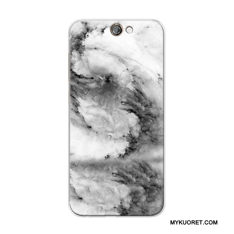 Kuori Htc One A9 Suojaus Yksinkertainen L, Kotelo Htc One A9 Laukut Musta Puhelimen Kuoret