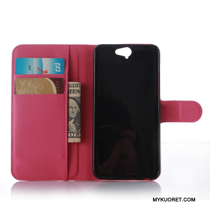 Kuori Htc One A9 Tuki Puhelimen Kuoret Vihreä, Kotelo Htc One A9 Suojaus