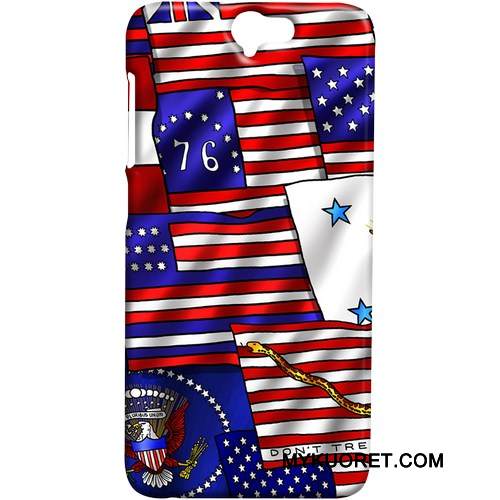 Kuori Htc One A9 Vuosikerta Valkoinen Puhelimen Kuoret, Kotelo Htc One A9 Pesty Suede