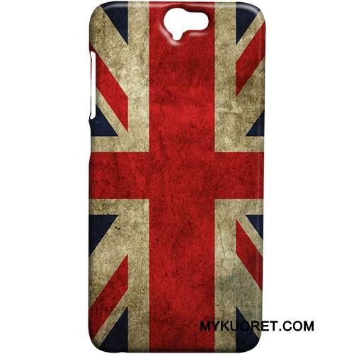 Kuori Htc One A9 Vuosikerta Valkoinen Puhelimen Kuoret, Kotelo Htc One A9 Pesty Suede