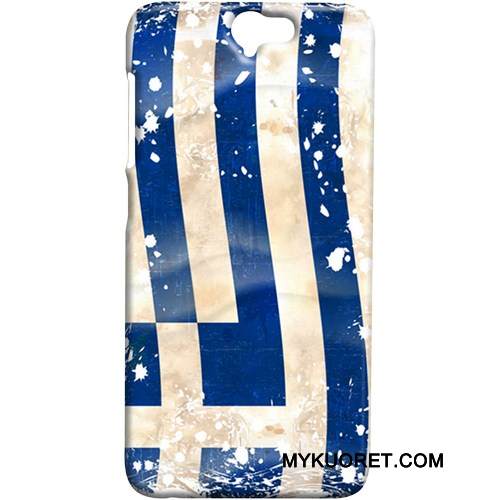 Kuori Htc One A9 Vuosikerta Valkoinen Puhelimen Kuoret, Kotelo Htc One A9 Pesty Suede