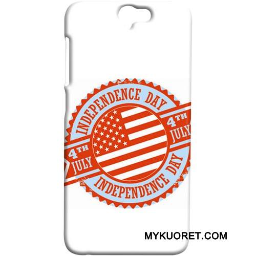 Kuori Htc One A9 Vuosikerta Valkoinen Puhelimen Kuoret, Kotelo Htc One A9 Pesty Suede