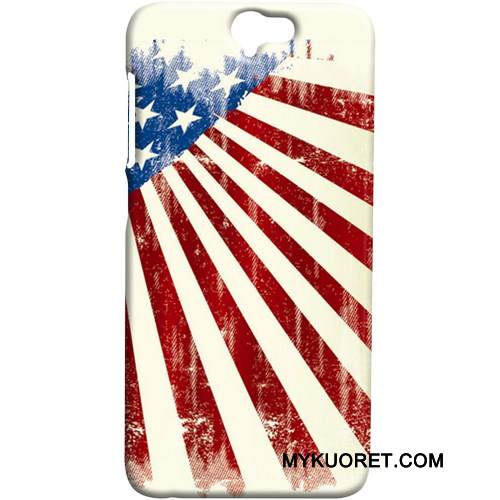 Kuori Htc One A9 Vuosikerta Valkoinen Puhelimen Kuoret, Kotelo Htc One A9 Pesty Suede