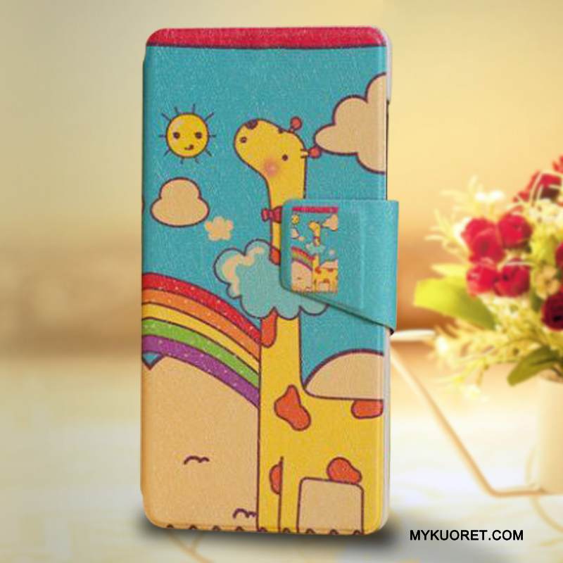 Kuori Htc One A9s Nahka Kortti Valkoinen, Kotelo Htc One A9s Silikoni