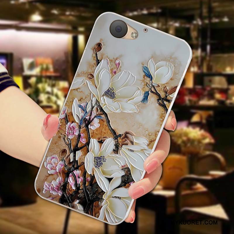 Kuori Htc One A9s Pehmeä Neste Murtumaton Vaalean, Kotelo Htc One A9s Kohokuviointi Puhelimen Kuoret Kustannukset