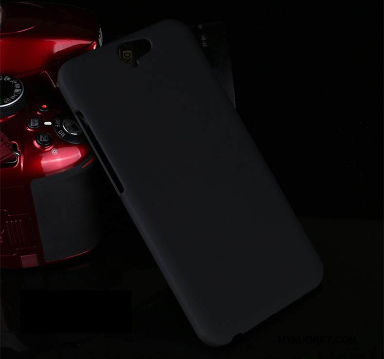 Kuori Htc One A9s Suojaus Puhelimen Kuoret Kova, Kotelo Htc One A9s Punainen Pesty Suede