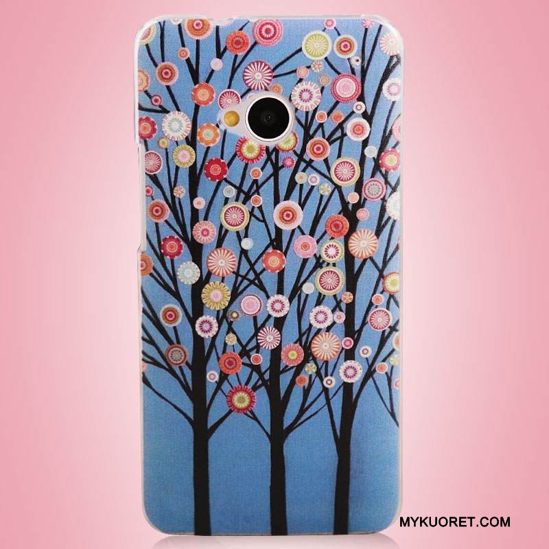 Kuori Htc One M7 Monivärinen Puhelimen Kuoret, Kotelo Htc One M7 Maalaus