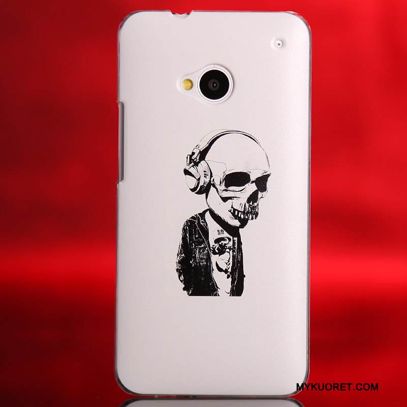 Kuori Htc One M7 Monivärinen Puhelimen Kuoret Kova, Kotelo Htc One M7 Suojaus Ohut Ultra