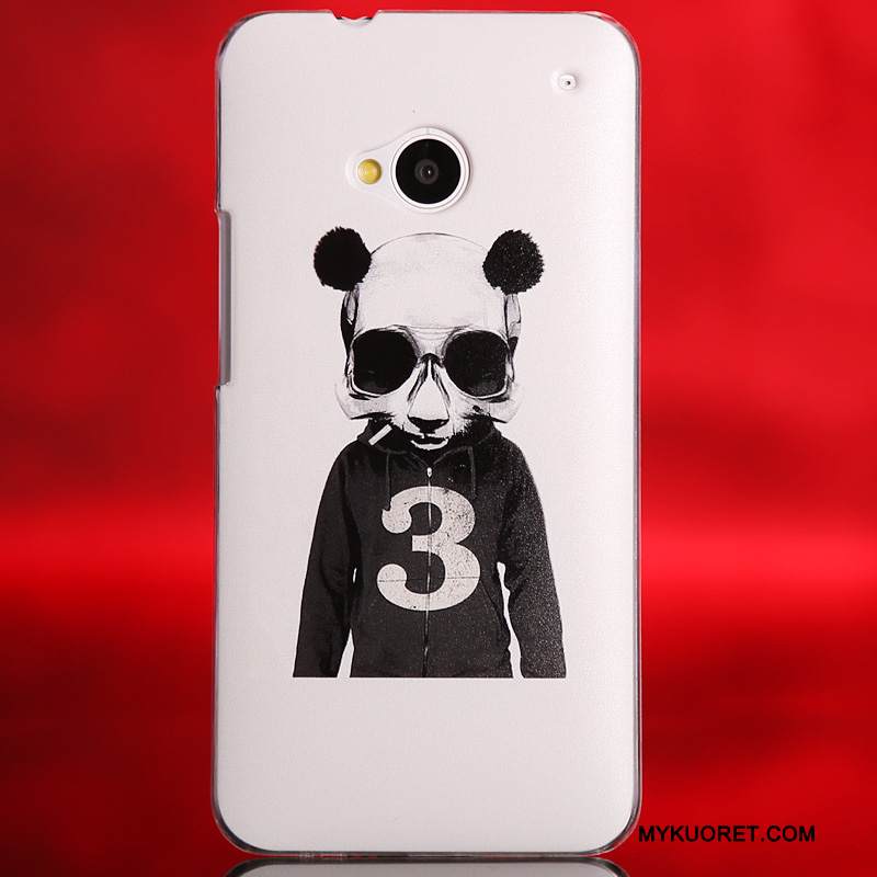 Kuori Htc One M7 Monivärinen Puhelimen Kuoret Kova, Kotelo Htc One M7 Suojaus Ohut Ultra