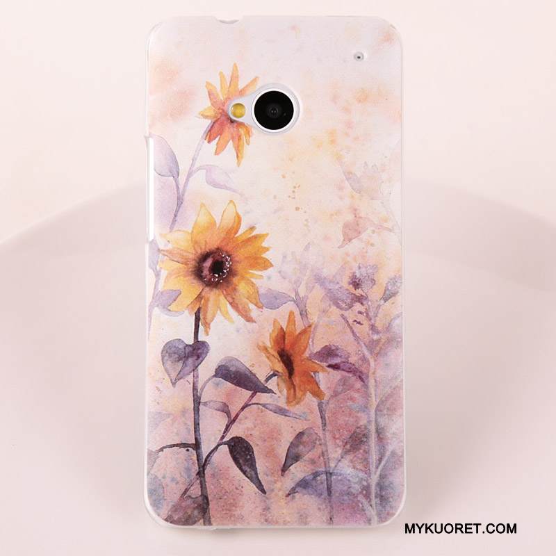 Kuori Htc One M7 Suojaus Puhelimen Kuoret Jauhe, Kotelo Htc One M7