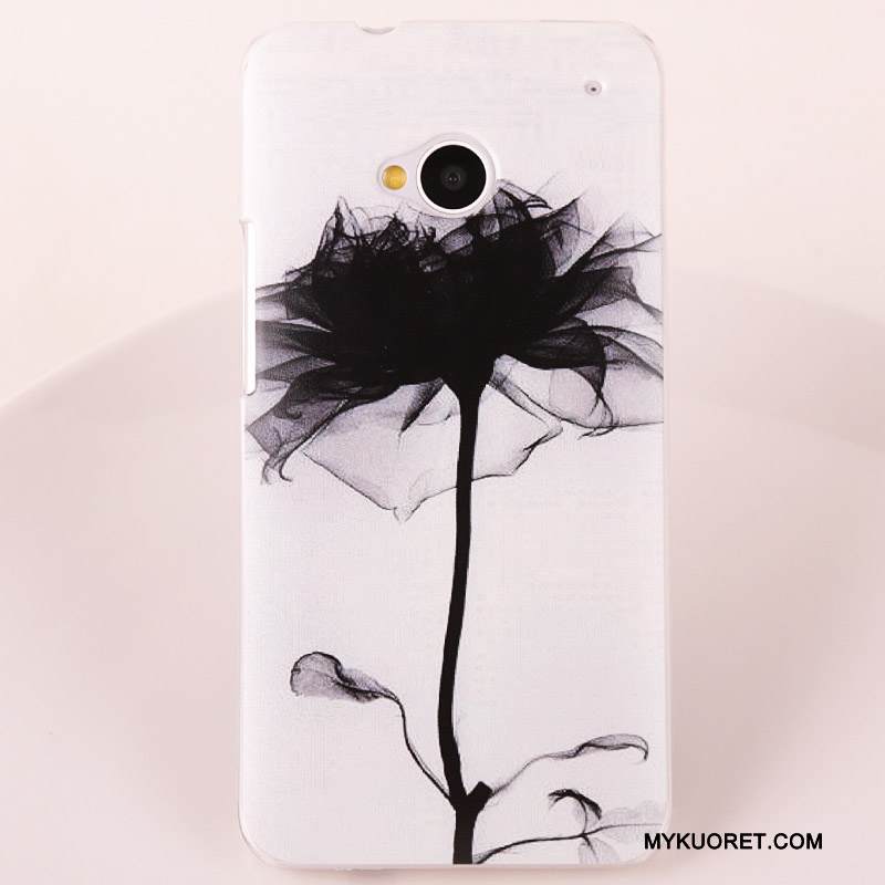 Kuori Htc One M7 Suojaus Puhelimen Kuoret Jauhe, Kotelo Htc One M7