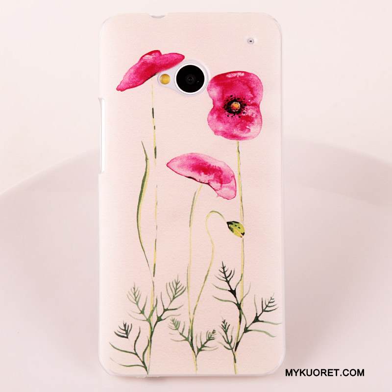 Kuori Htc One M7 Suojaus Puhelimen Kuoret Jauhe, Kotelo Htc One M7