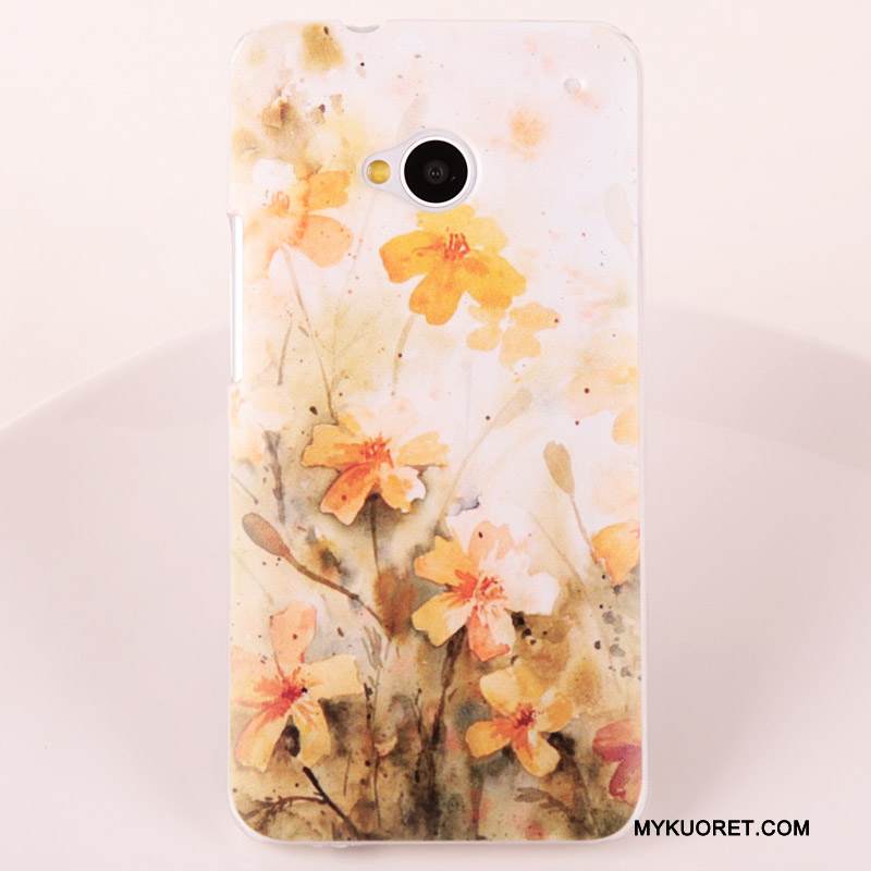 Kuori Htc One M7 Suojaus Puhelimen Kuoret Jauhe, Kotelo Htc One M7