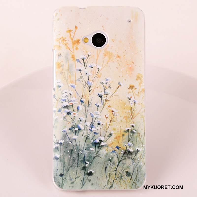 Kuori Htc One M7 Suojaus Puhelimen Kuoret Jauhe, Kotelo Htc One M7