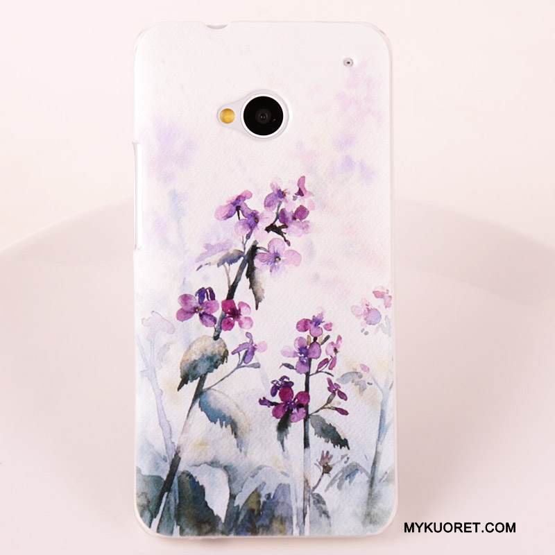 Kuori Htc One M7 Suojaus Puhelimen Kuoret Jauhe, Kotelo Htc One M7