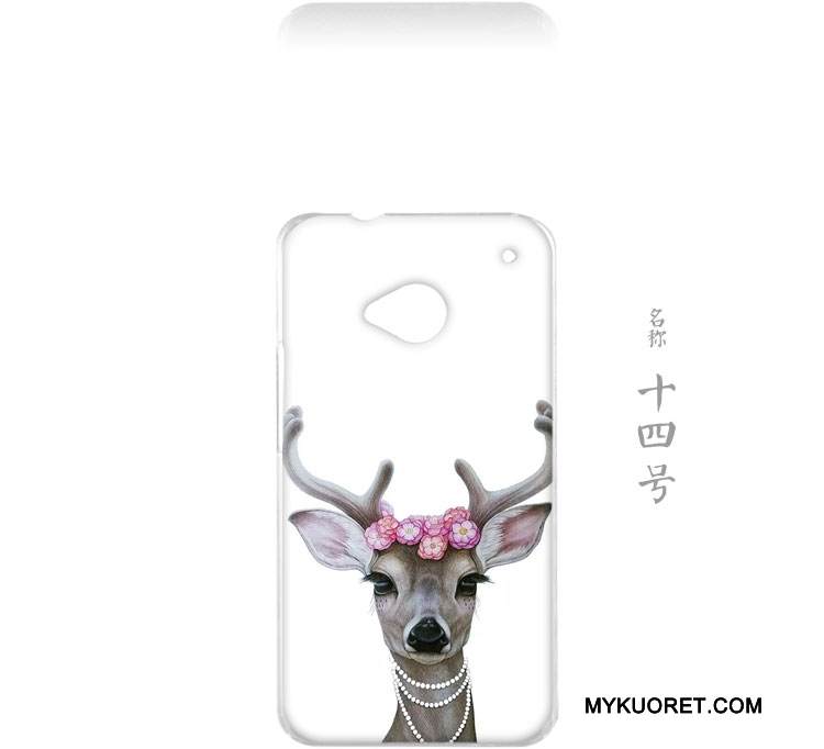 Kuori Htc One M7 Suojaus Puhelimen Kuoret Rakastunut, Kotelo Htc One M7 Sininen Kustannukset