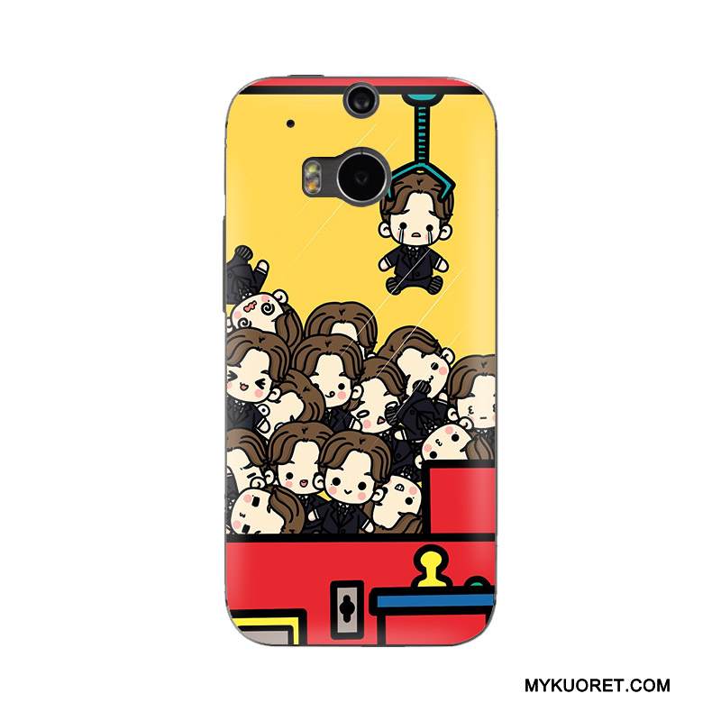 Kuori Htc One M8 Laukut Muokata Murtumaton, Kotelo Htc One M8 Suojaus Puhelimen Kuoret Sininen