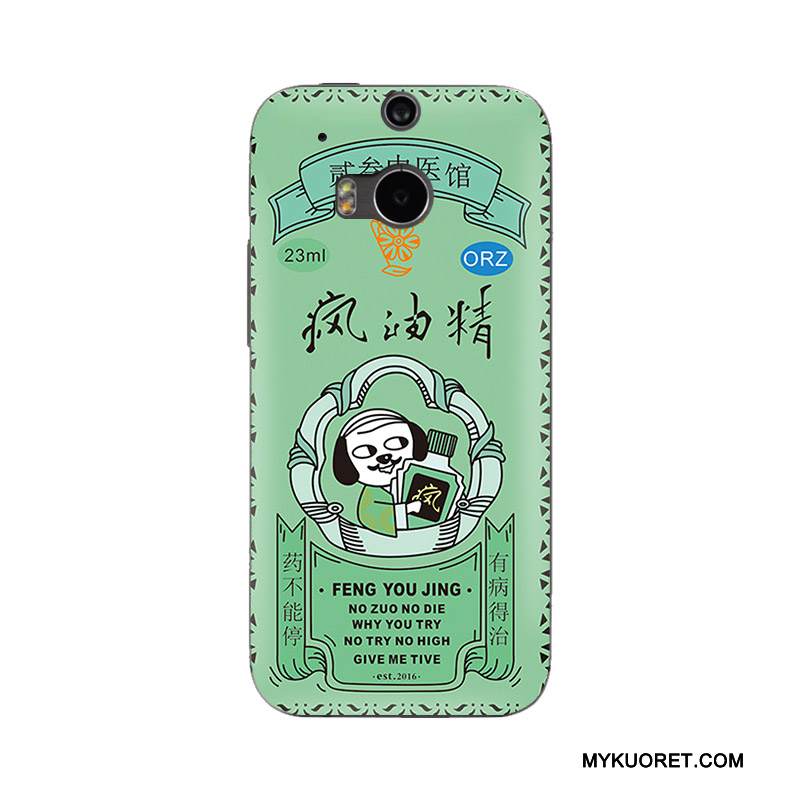 Kuori Htc One M8 Laukut Muokata Murtumaton, Kotelo Htc One M8 Suojaus Puhelimen Kuoret Sininen