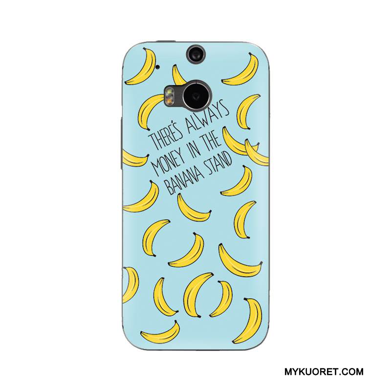 Kuori Htc One M8 Laukut Muokata Murtumaton, Kotelo Htc One M8 Suojaus Puhelimen Kuoret Sininen