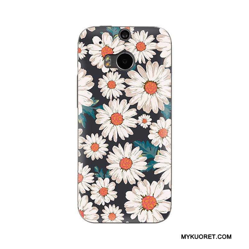 Kuori Htc One M8 Laukut Muokata Murtumaton, Kotelo Htc One M8 Suojaus Puhelimen Kuoret Sininen