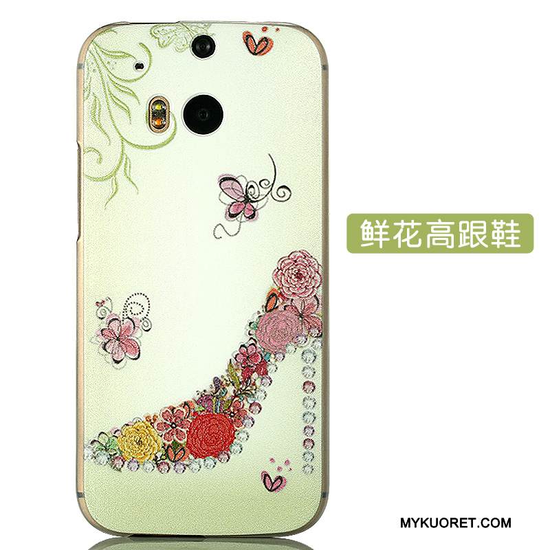 Kuori Htc One M8 Luova Pesty Suede Trendi, Kotelo Htc One M8 Sarjakuva Puhelimen Kuoret Persoonallisuus