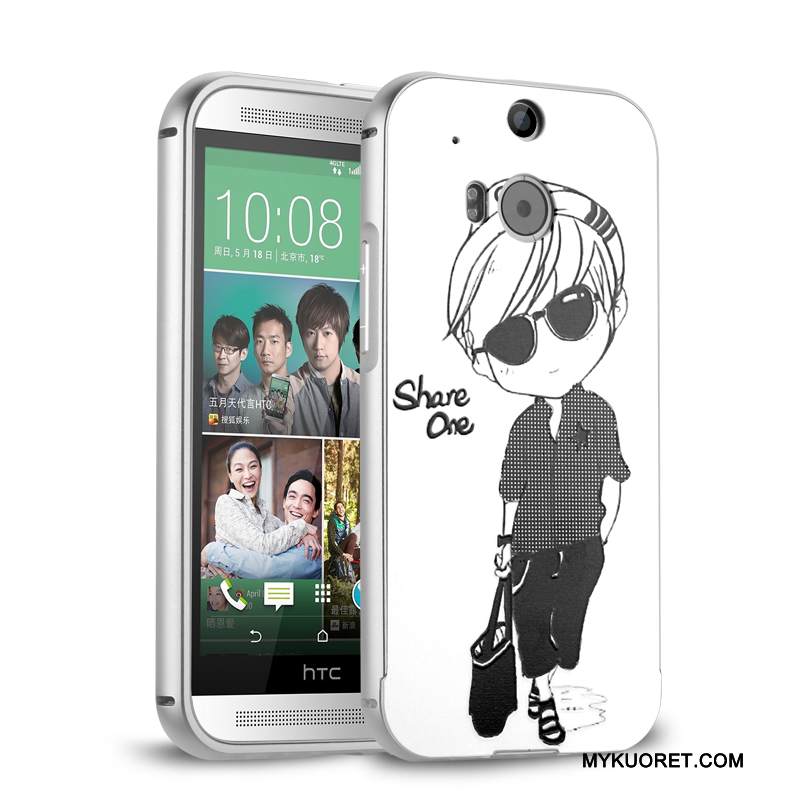 Kuori Htc One M8 Metalli Jauhe Kehys, Kotelo Htc One M8 Puhelimen Kuoret