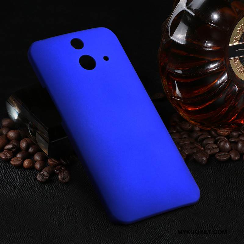 Kuori Htc One M8 Monivärinen Kova Pesty Suede, Kotelo Htc One M8 Suojaus Puhelimen Kuoret