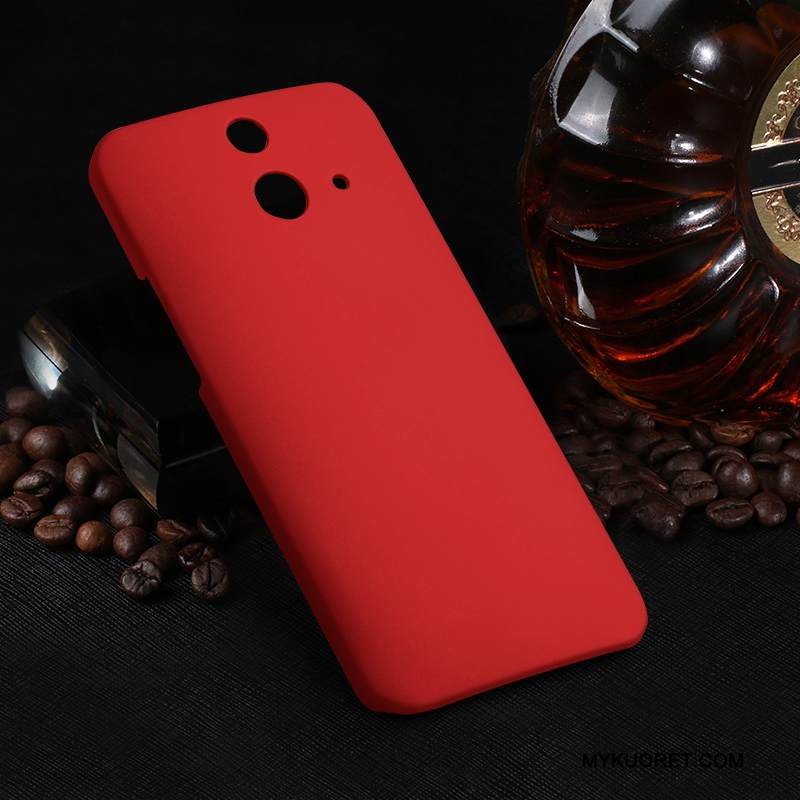 Kuori Htc One M8 Monivärinen Kova Pesty Suede, Kotelo Htc One M8 Suojaus Puhelimen Kuoret