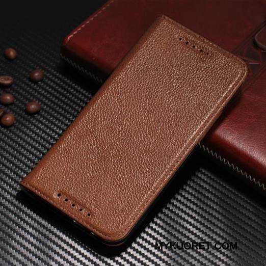 Kuori Htc One M8 Nahka Murtumaton Yksinkertainen, Kotelo Htc One M8 Suojaus Puhelimen Kuoret Valkoinen