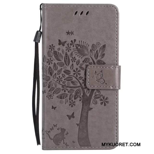 Kuori Htc One M8 Nahka Puhelimen Kuoret Jauhe, Kotelo Htc One M8 Suojaus Murtumaton Punainen