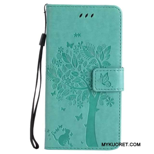 Kuori Htc One M8 Nahka Puhelimen Kuoret Jauhe, Kotelo Htc One M8 Suojaus Murtumaton Punainen