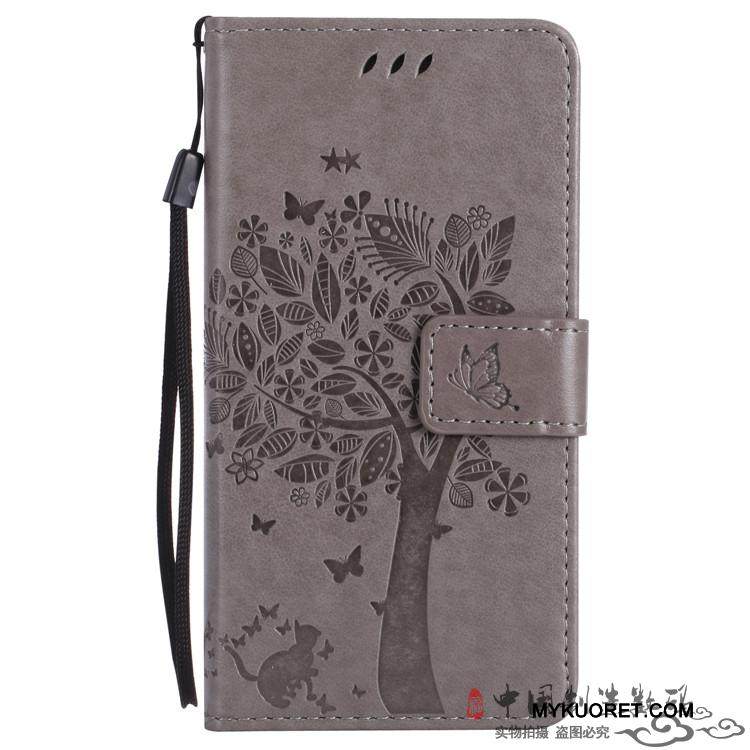 Kuori Htc One M8 Nahka Trendi Puhelimen Kuoret, Kotelo Htc One M8 Salkku Persoonallisuus Sininen