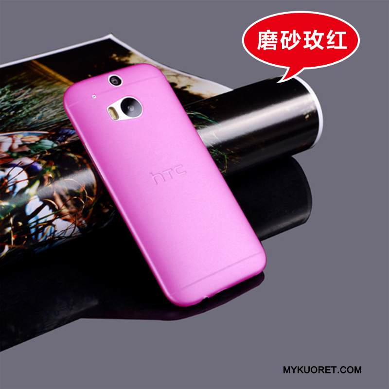 Kuori Htc One M8 Suojaus Kova Pesty Suede, Kotelo Htc One M8 Harmaa Ultra