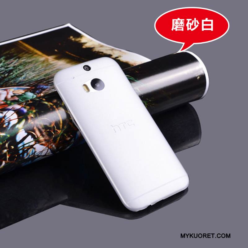 Kuori Htc One M8 Suojaus Kova Pesty Suede, Kotelo Htc One M8 Harmaa Ultra