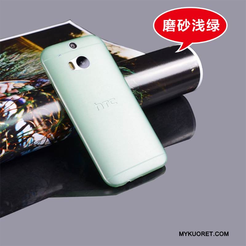 Kuori Htc One M8 Suojaus Kova Pesty Suede, Kotelo Htc One M8 Harmaa Ultra