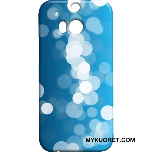 Kuori Htc One M8 Suojaus Pesty Suede Ripustettavat Koristeet, Kotelo Htc One M8 Perhonen Puhelimen Kuoret