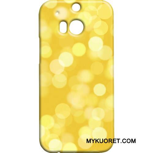 Kuori Htc One M8 Suojaus Pesty Suede Ripustettavat Koristeet, Kotelo Htc One M8 Perhonen Puhelimen Kuoret